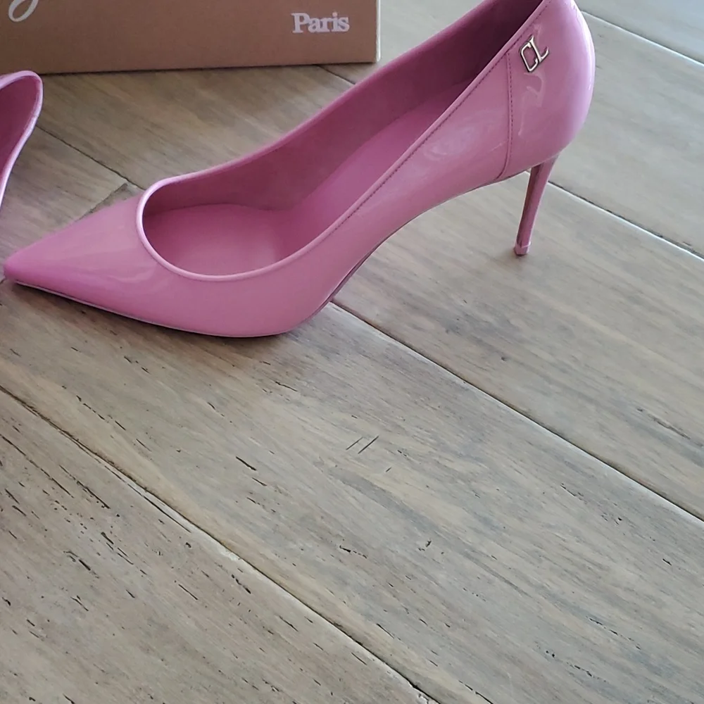 Christian Louboutin sporty kate pink pumps 41.5 Rare - Picture 5 of 6